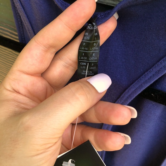 Blue Adidas tank top - Picture 3 of 3